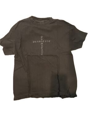 Primitive Skateboarding Live Now Black T-Shirt Mens Large